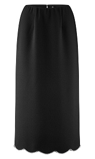 Юбка со стразами