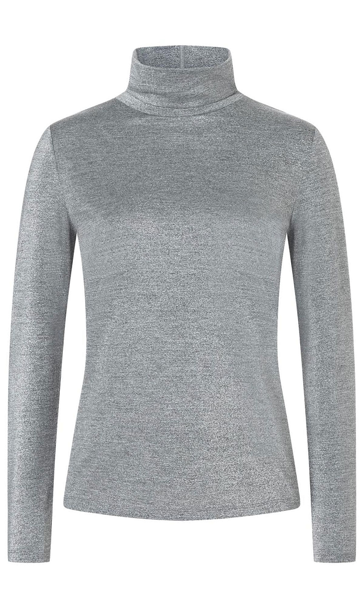 BOGNER: Водолазка с металлизированной нитью