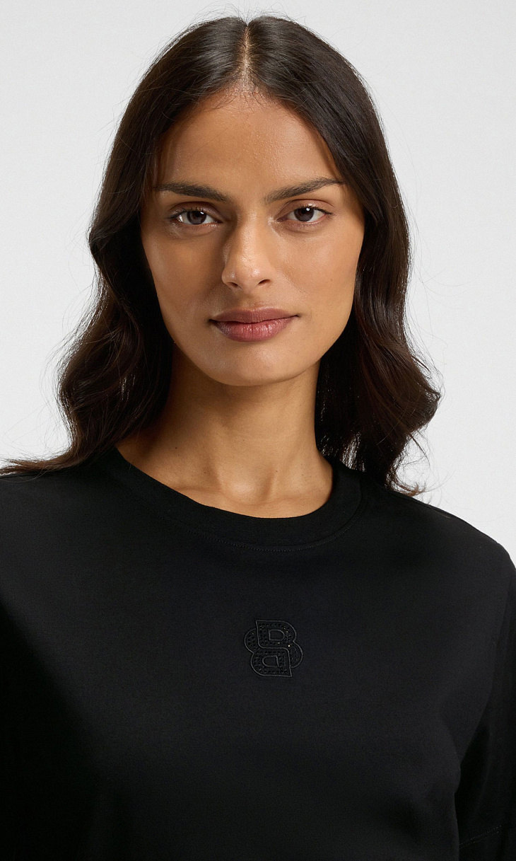 HUGO BOSS: Футболка с монограммой