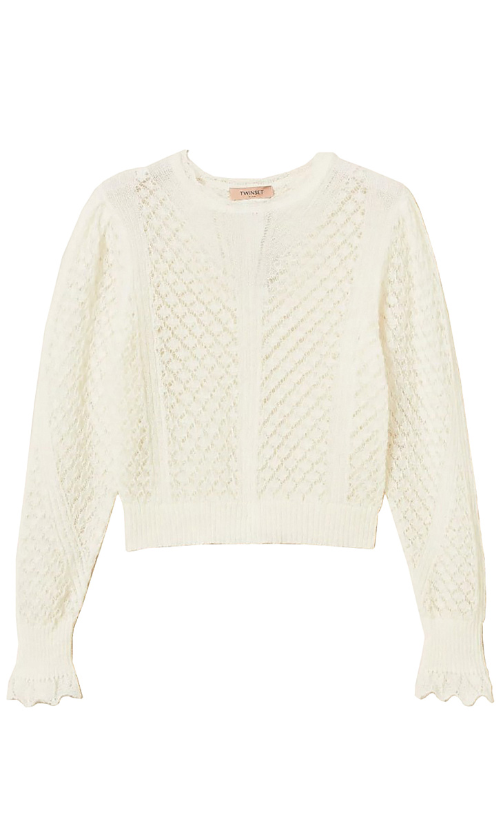 TWINSET: Пуловер с узором