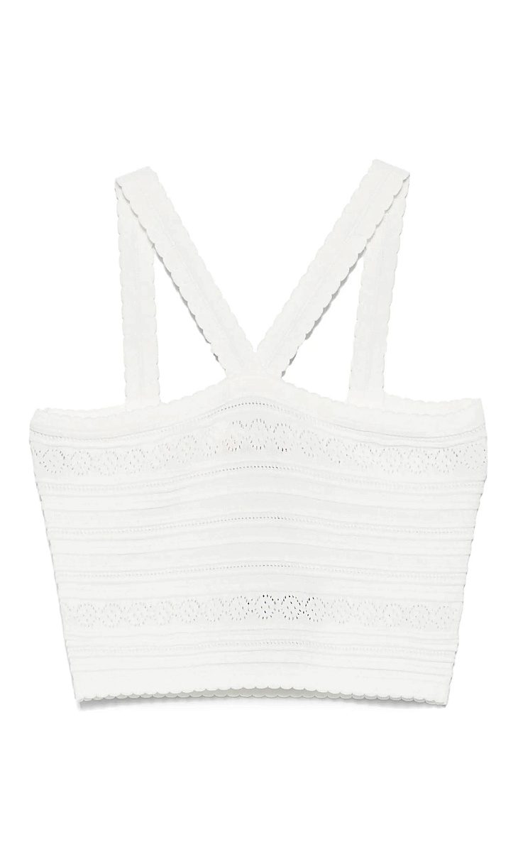 TWINSET: Трикотажный топ