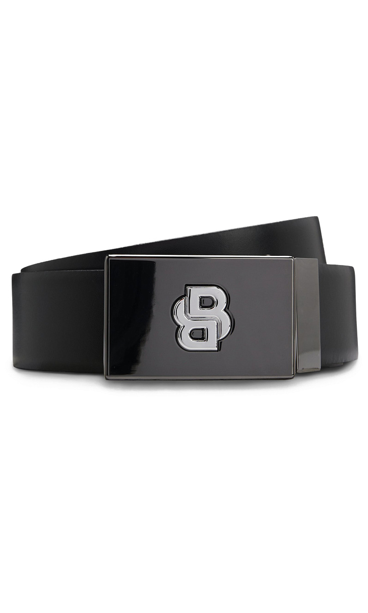 HUGO BOSS: Двусторонний ремень из кожи