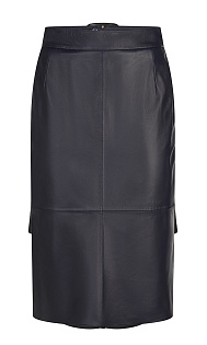 Юбка из кожи