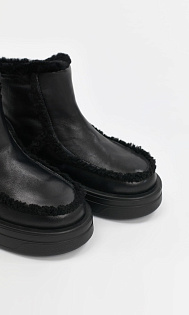 Ботинки с мехом