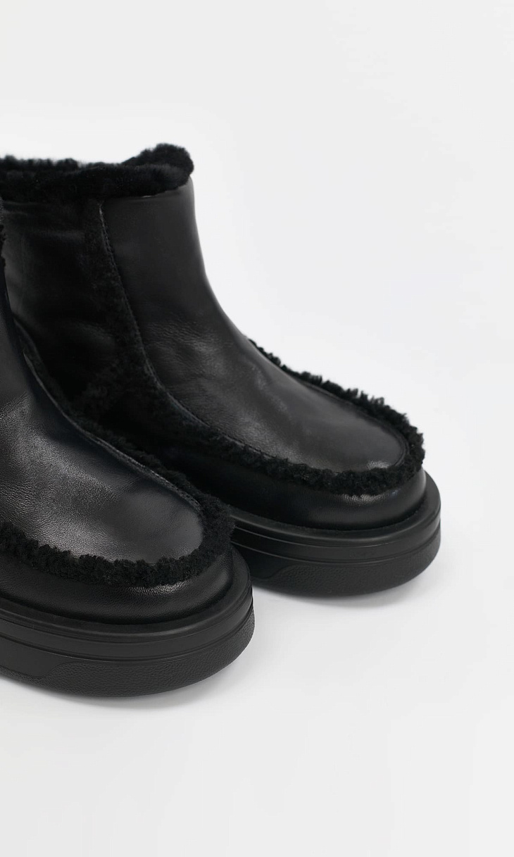 BOGNER: Ботинки с мехом