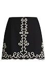 HUGO BOSS: Юбка с вышивкой