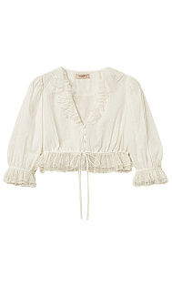 Блуза из тюля