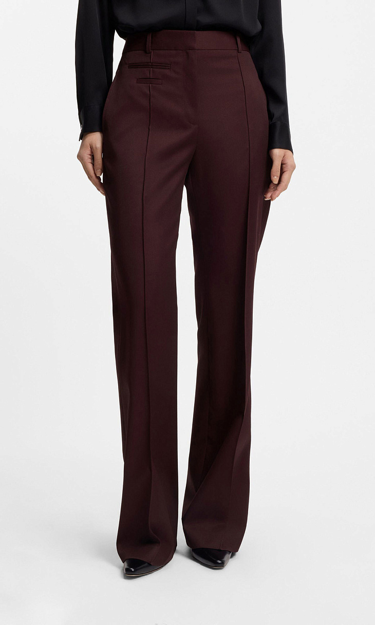 HUGO BOSS: Брюки из шерсти