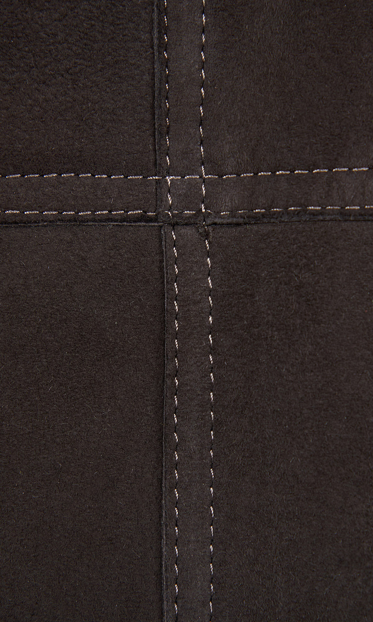 MARION FASHION: Дубленка с отстегивающимися рукавами