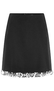Мини-юбка с пайетками