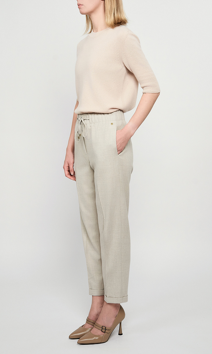 ANDRE MAURICE: Брюки из шерсти