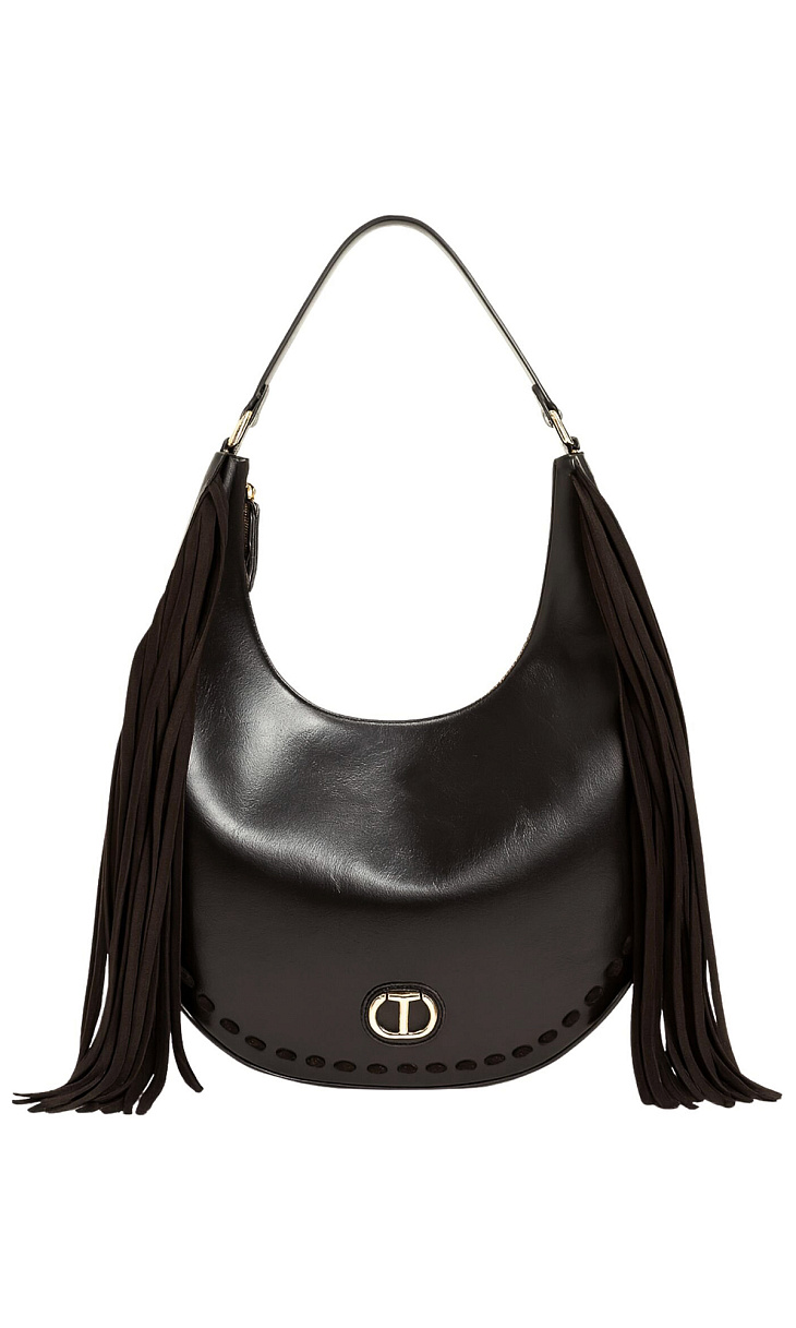 TWINSET: Сумка с бахромой