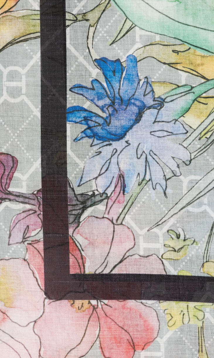 TWINSET: Шарф с принтом