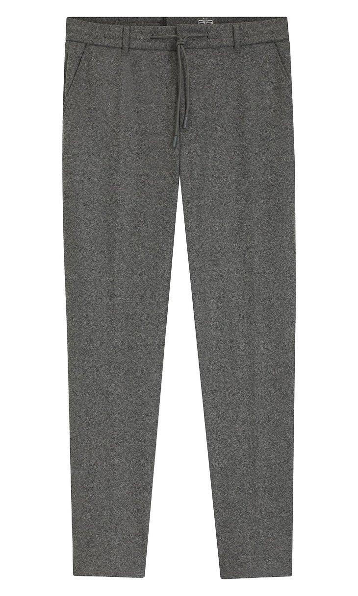 HUGO BOSS: Фланелевые брюки с начесом