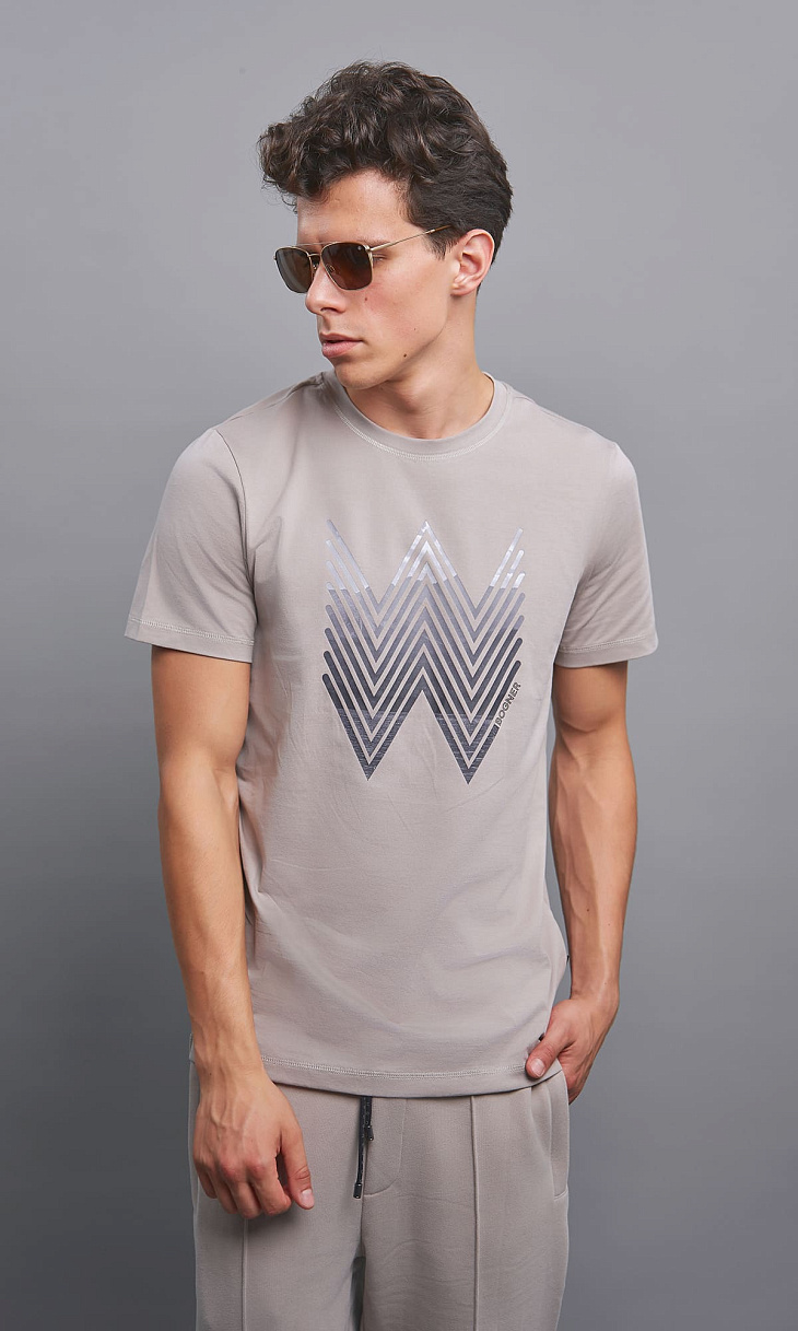 BOGNER: Футболка с принтом