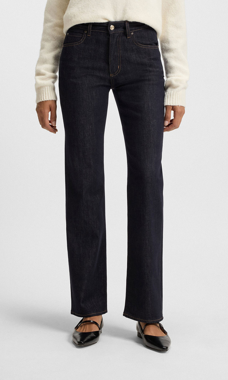 HUGO BOSS: Прямые джинсы
