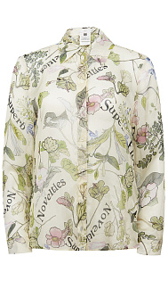 Блуза с принтом