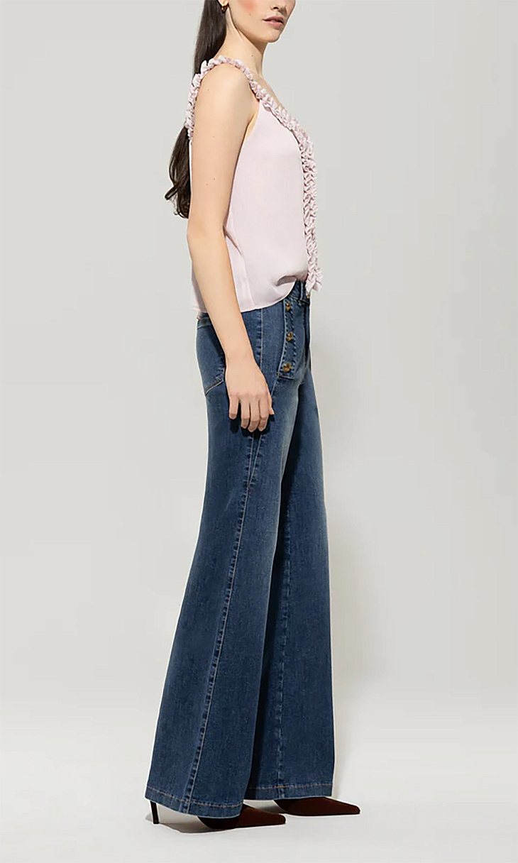 LUISA CERANO: Джинсы клеш