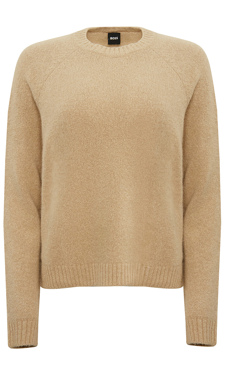 HUGO BOSS: Пуловер с шерстью альпака