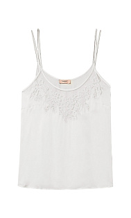 Топ с вышивкой