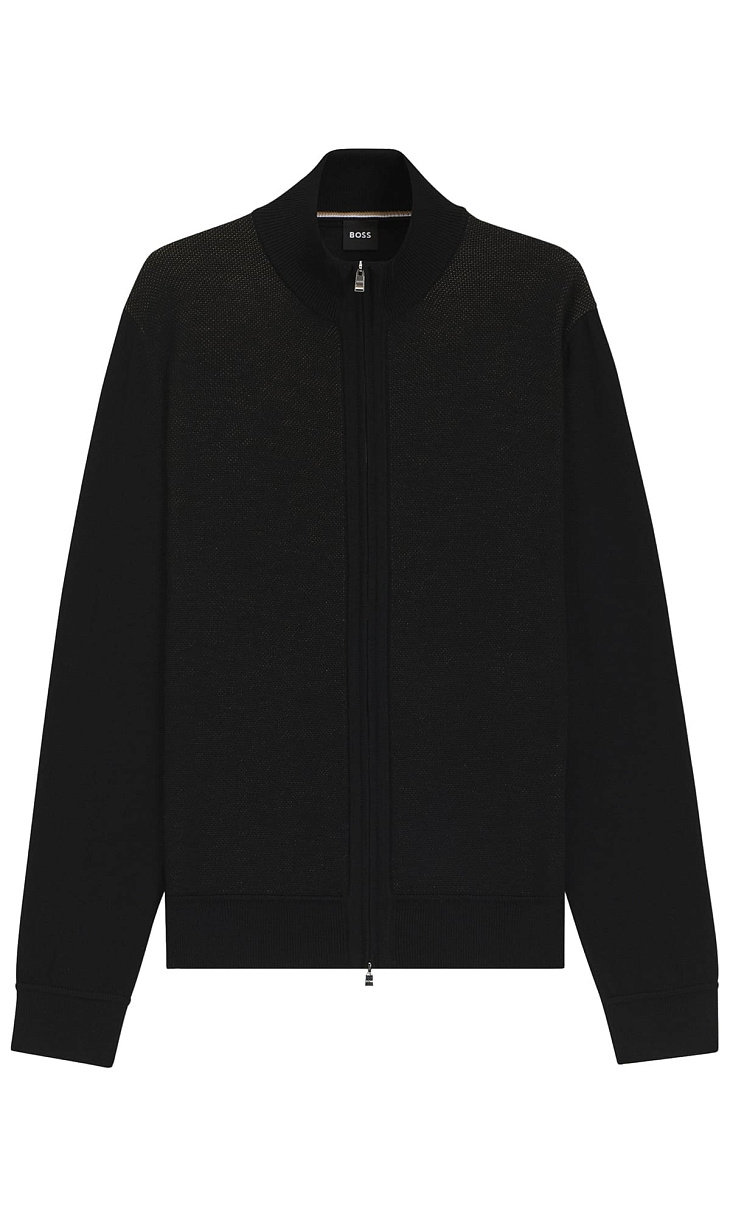 HUGO BOSS: Кардиган из шерсти