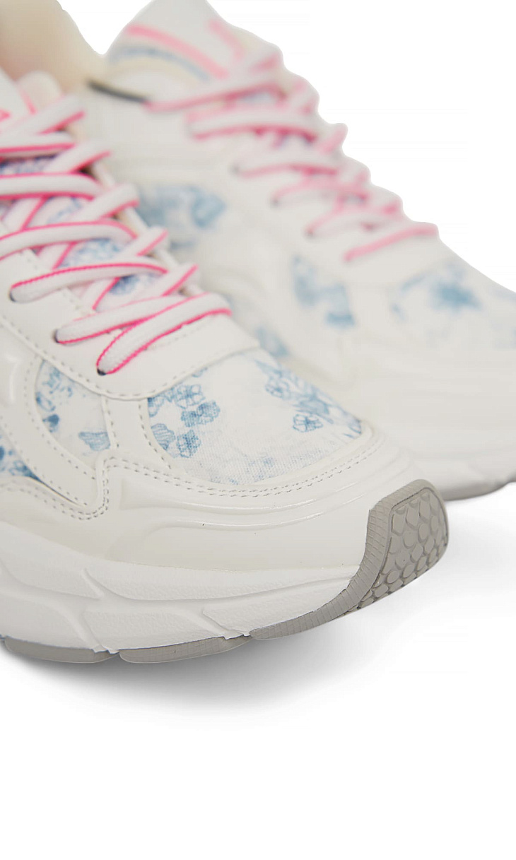 TWINSET: Кроссовки с принтом