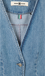 Жилет из денима