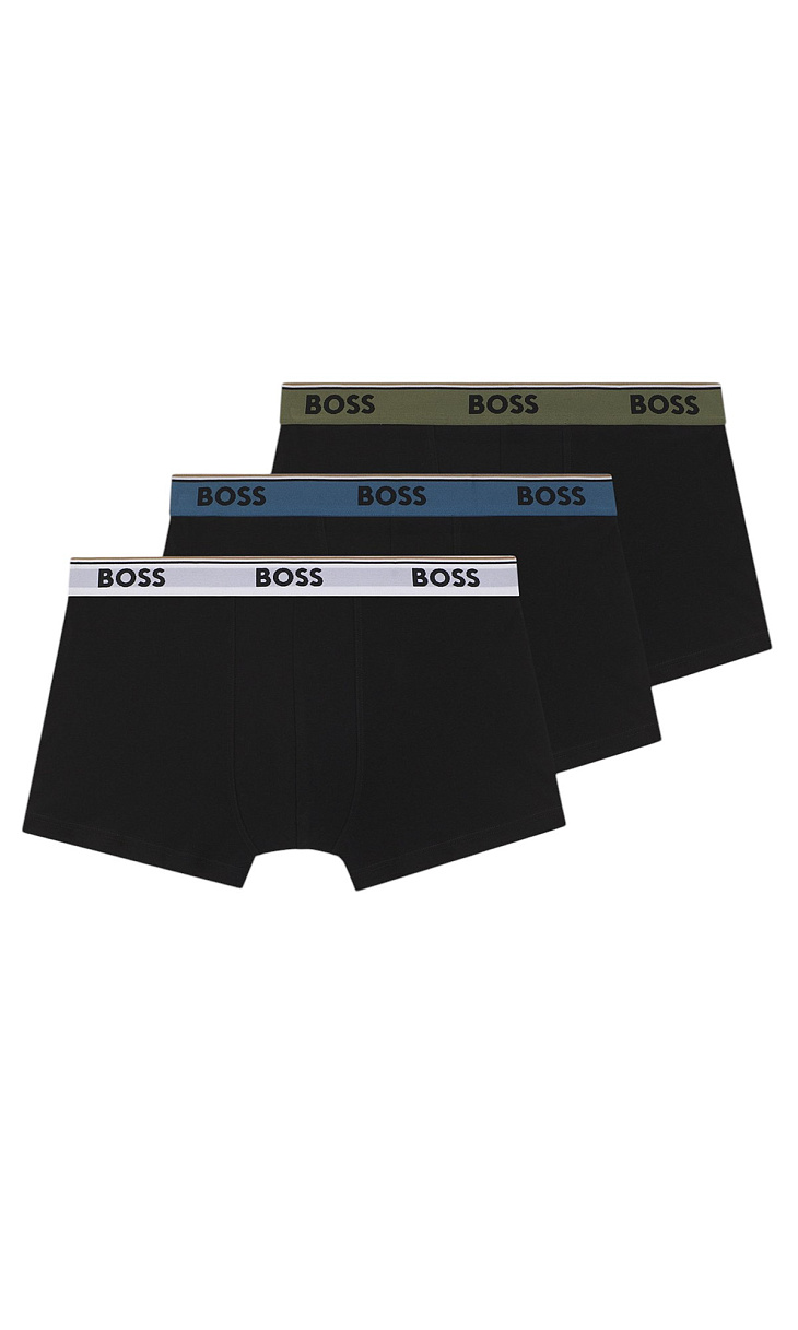 HUGO BOSS: Комплект трусов из хлопка