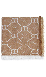 Палантин с монограммой