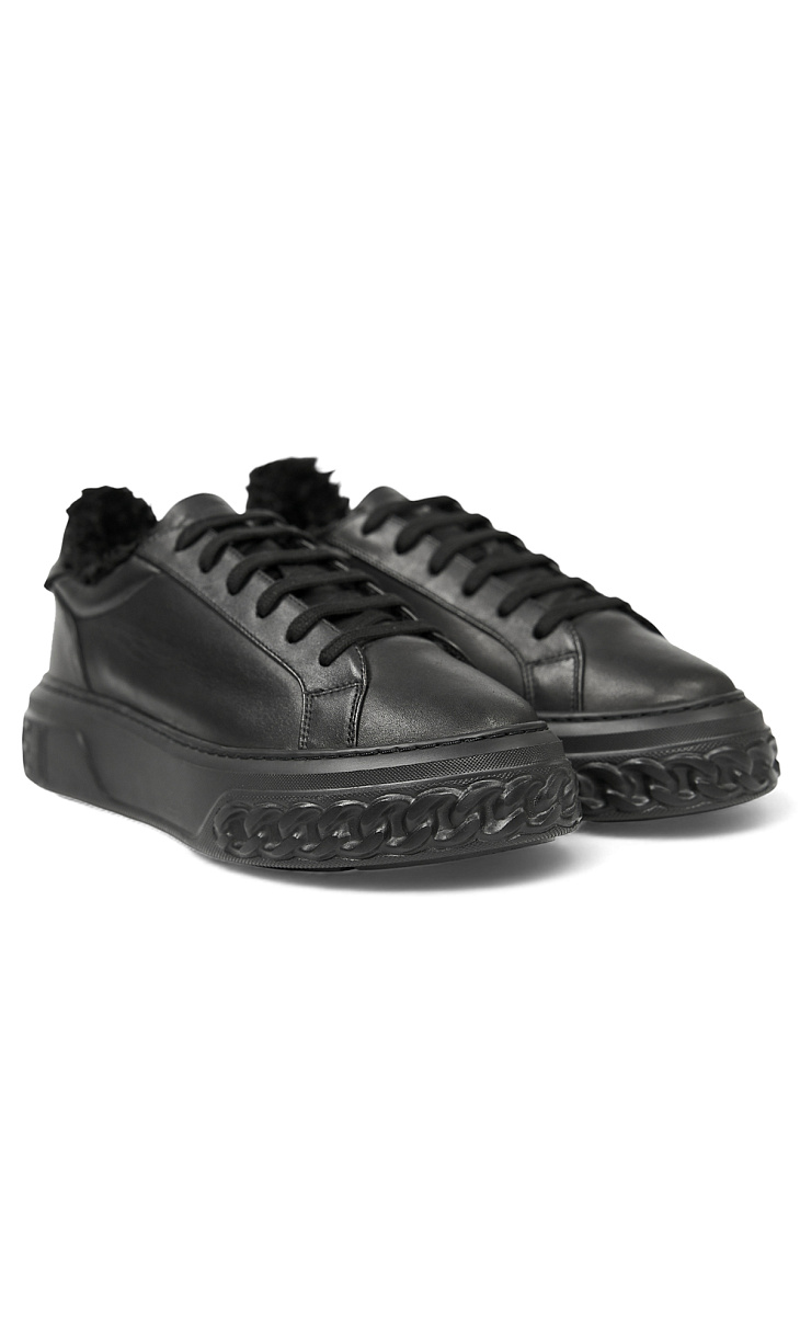 CASADEI: Кеды с мехом