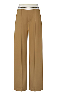 Брюки из хлопка и вискозы