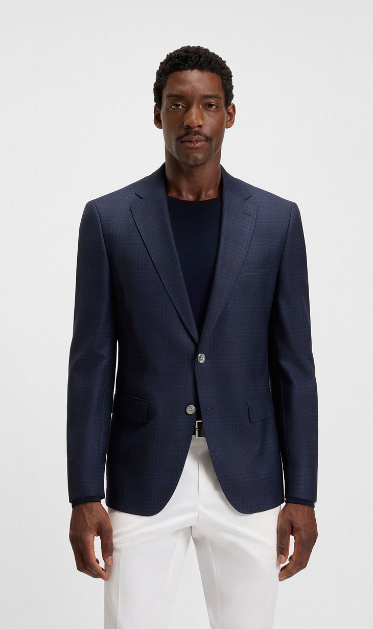 HUGO BOSS: Пиджак из шерсти