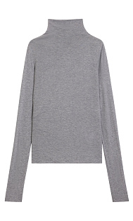 Водолазка из лиоцелла и шерсти