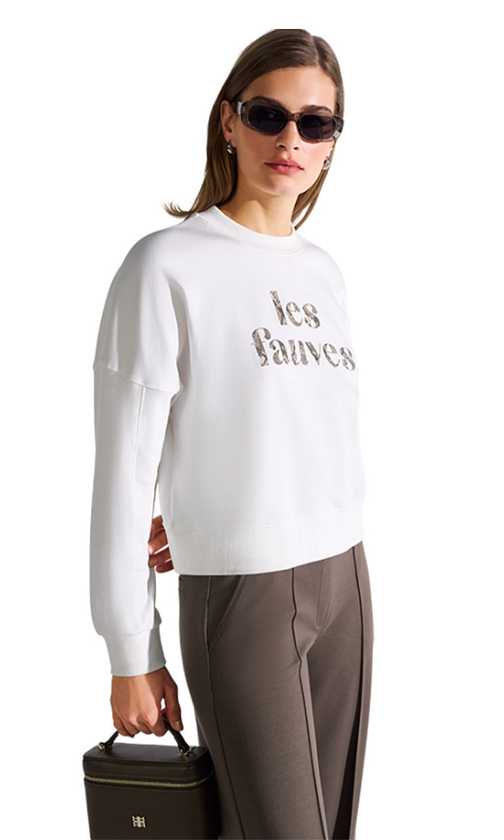 RIANI: Пуловер из хлопка