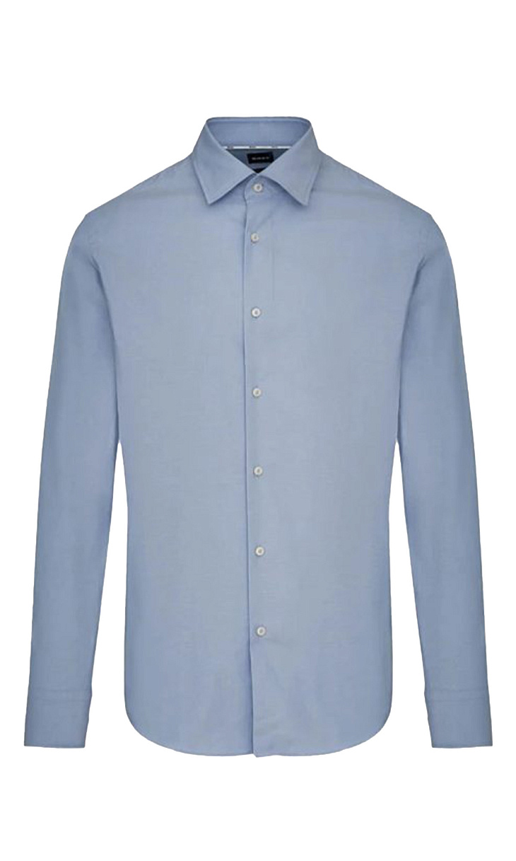 HUGO BOSS: Рубашка из хлопка