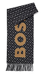 HUGO BOSS: Шарф с логотипом