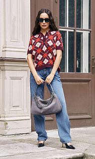 Сумка из замши