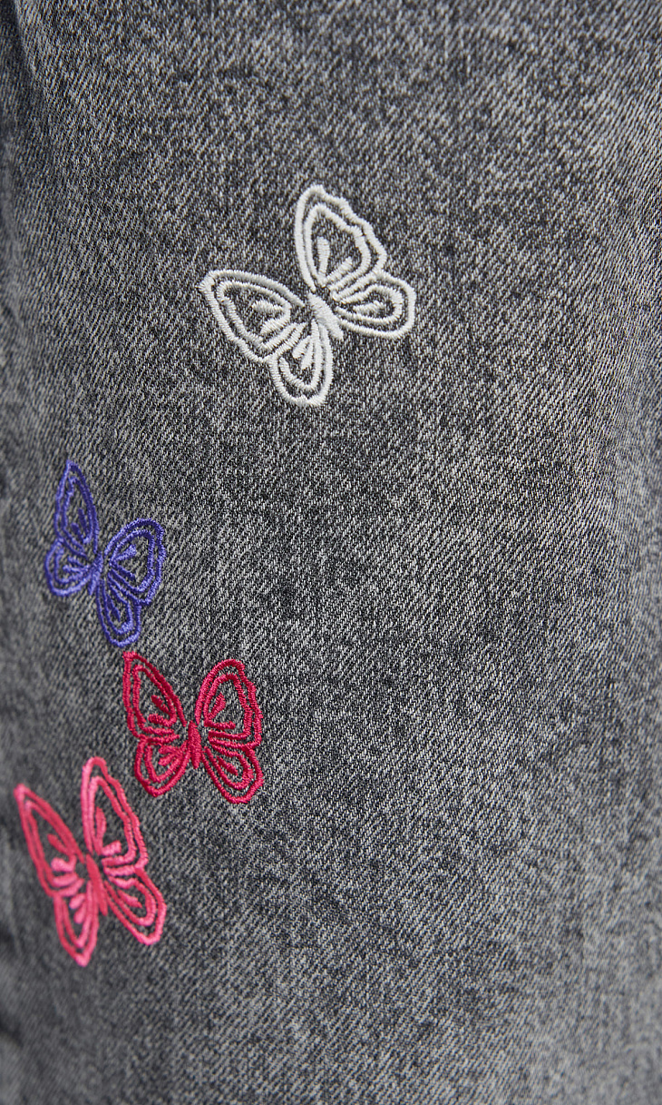 TWINSET: Джинсы с вышивкой