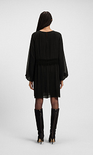 Плиссированное платье