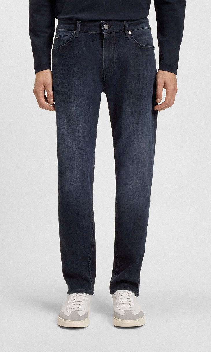 HUGO BOSS: Прямые джинсы