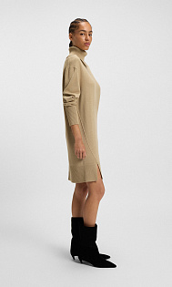 Платье-свитер из шерсти