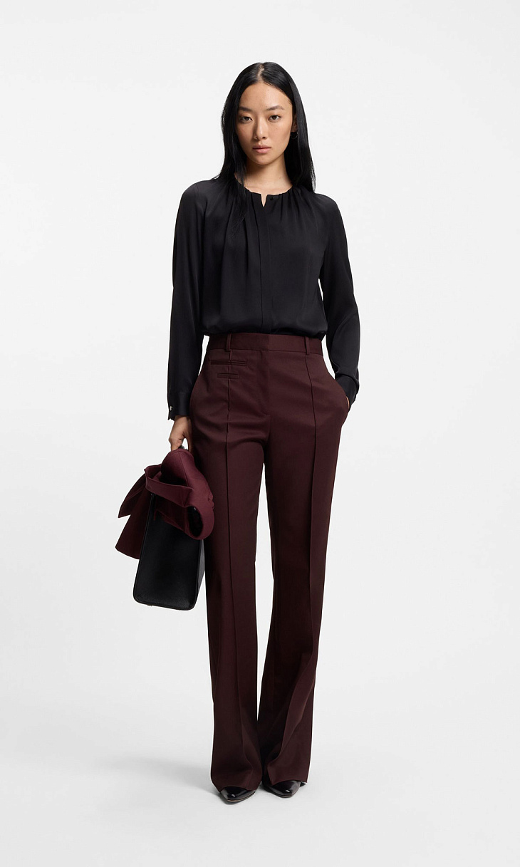 HUGO BOSS: Брюки из шерсти