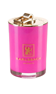 Ароматическая свеча French juniper and lavender  в розовом стакане