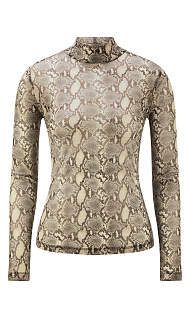 Водолазка с принтом