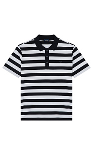 Поло в полоску