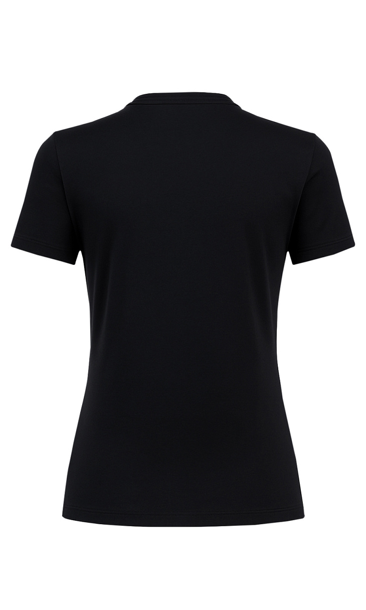 HUGO BOSS: Футболка со стразами