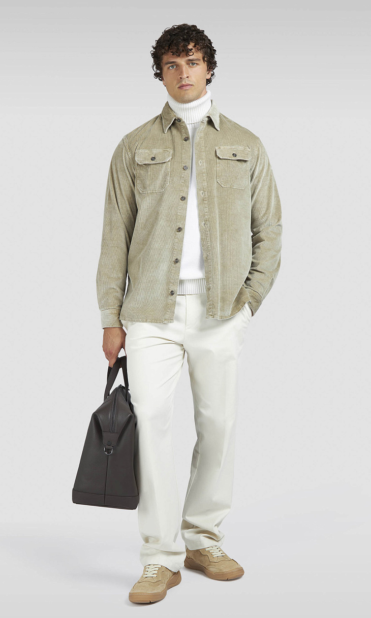 Paul Shark: Рубашка из вельвета