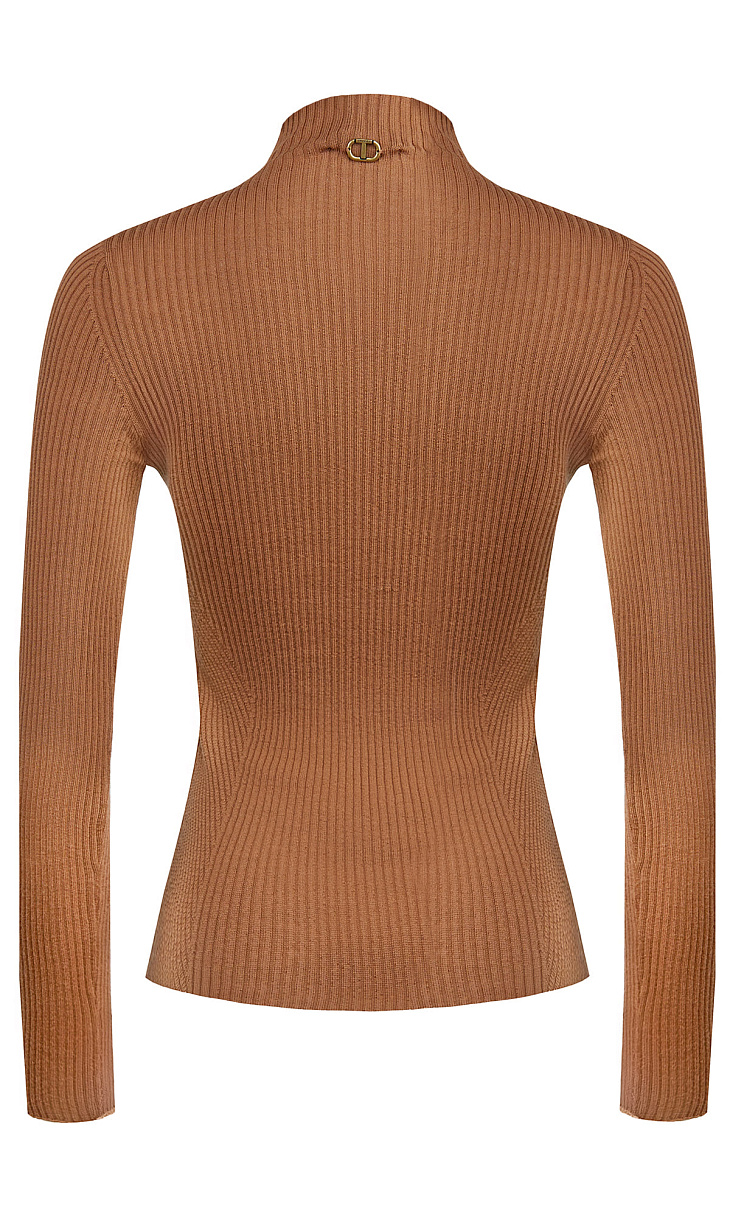 TWINSET: Водолазка из шерсти