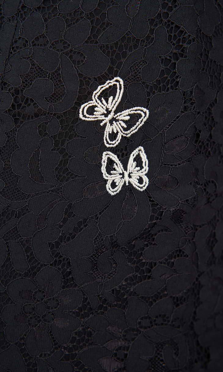 TWINSET: Юбка с кружевом