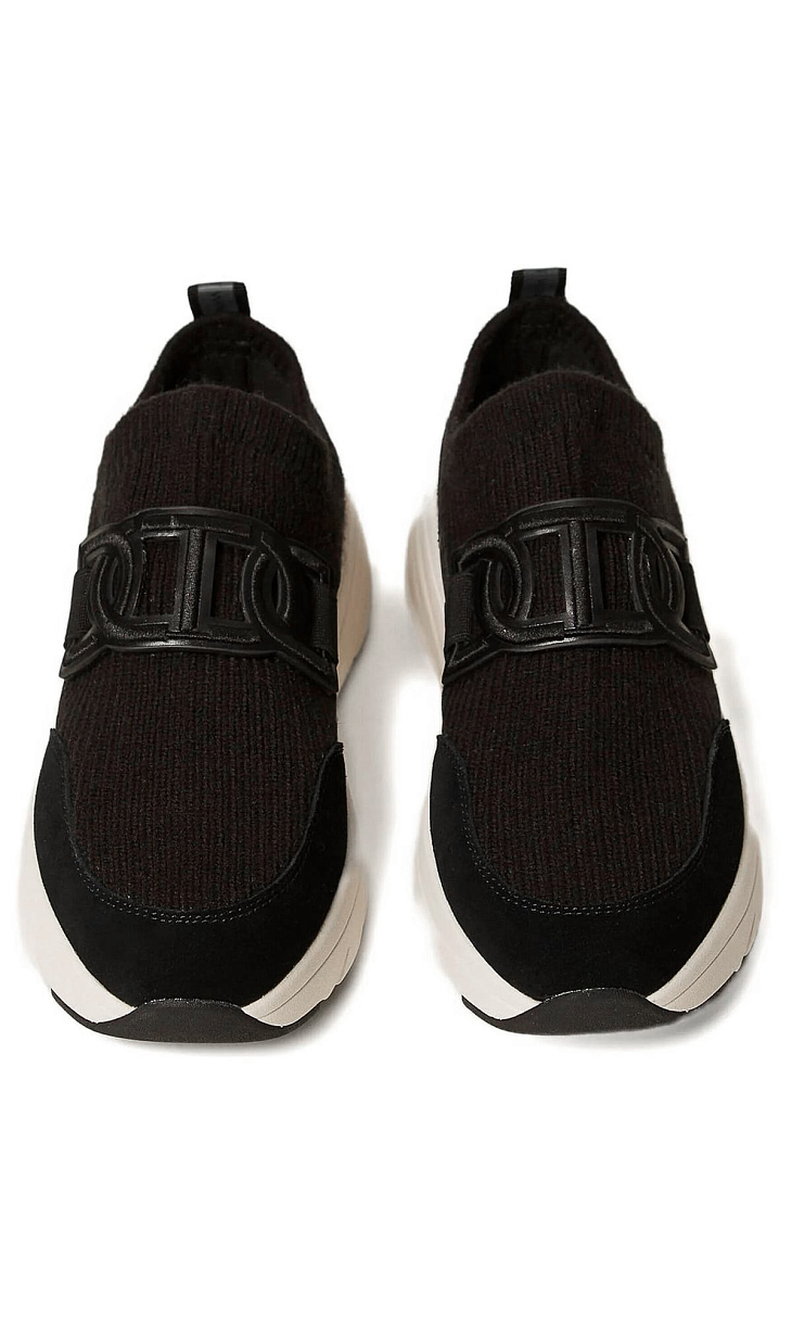 TWINSET: Текстильные кроссовки